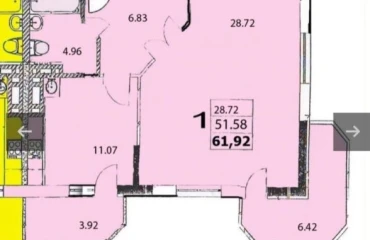 Photo One-Room flat, for sale. Odesa Хаджибейский (Малиновский)