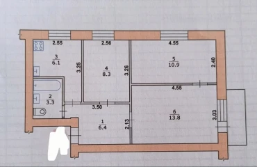 Photo Three-Room flat, for sale. Zhytomyr Передмістя