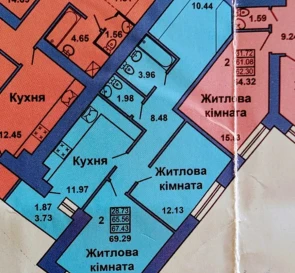 Fotografie 5. Două Camere apartament, de vânzare. Poltava Киевский
