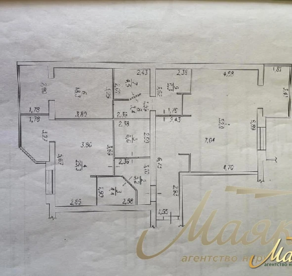 Foto 1. Tres Ambientes piso, en venta. Zaporizhzhia Александровский