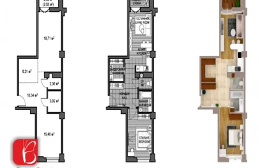Фото Двокімнатна квартира, продаж. Мінськ Октябрьский