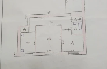 Zdjęcie Trzypokojowe mieszkanie, na sprzedaż. Zhytomyr Крошня