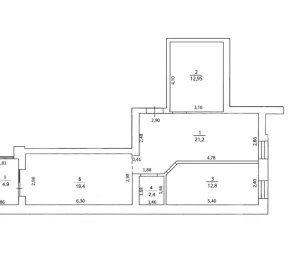 Foto 2. Dos Ambientes piso, en venta. Poltava Шевченковский (Октябрьский)