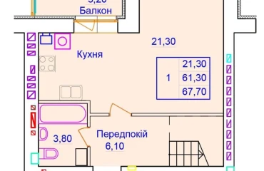 Photo One-Room flat, for sale. Poltava Шевченковский (Октябрьский)