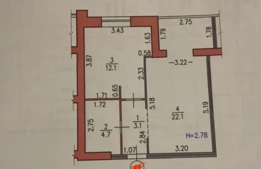 Photo One-Room flat, for sale. Zhytomyr Центр