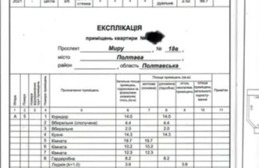 Photo Three-Room flat, for sale. Poltava Подольский