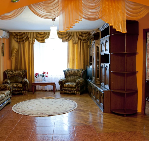 Fotografie 1. Trei Camere apartament, de închiriat. Poltava Шевченковский (Октябрьский)