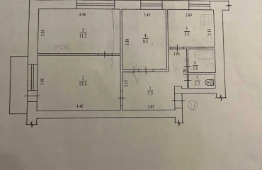 Photo Three-Room flat, for sale. Poltava Шевченковский (Октябрьский)