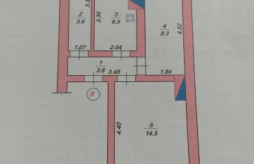Foto Dos Ambientes piso, en venta. Zhytomyr Максютова