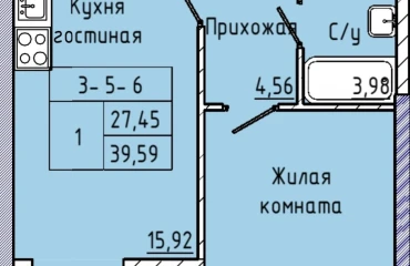 Photo One-Room flat, for sale. Odesa Приморский